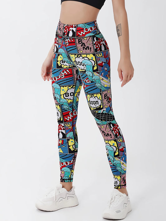 Mavriq Power Leggings – Cartoon Energy Edition That Turns Heads Mid-Run