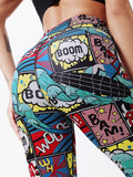 Mavriq Power Leggings – Cartoon Energy Edition That Turns Heads Mid-Run